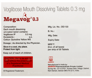 Megavog 0.3 Tablet 30